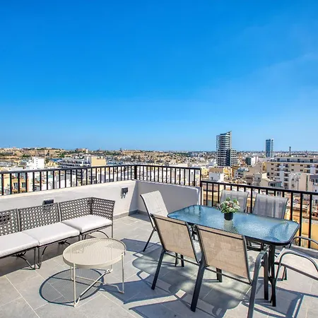3 Bedroom Penthouse With Jacuzzi And Roof Terrace Vfra1-1 Sliema